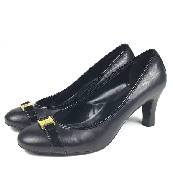 Ralph Lauren Shoes - Ralph Lauren Black Heels Size 7.5B
